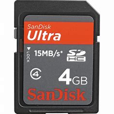 Memory Card 4GB