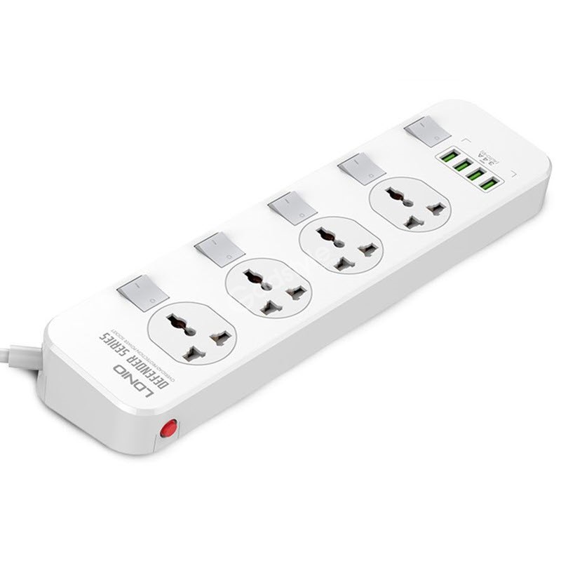 POWER CORD LDNIO 2500W 10 SOCKET