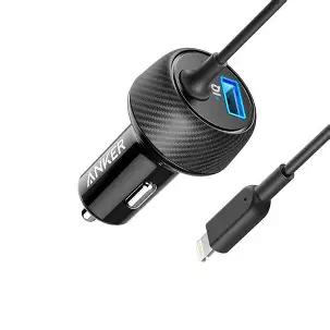 Anker PowerDrive 2 Elitewith Lighning Connector
