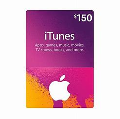 Itunes Card 150$