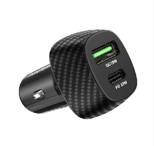 [سن0344] Phone Planet Car Charger 2_port USB-A+USB-C 51W