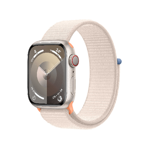 [سن0162] Apple Watch S9 White 41mm GPS+Celluler