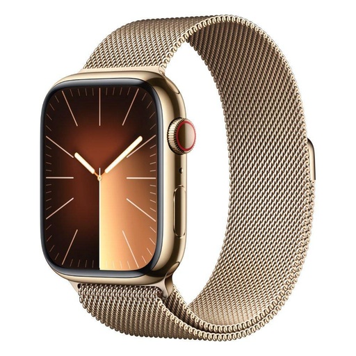 [سن0159] Apple Watch S9 Gold 41mm GPS+Celluler