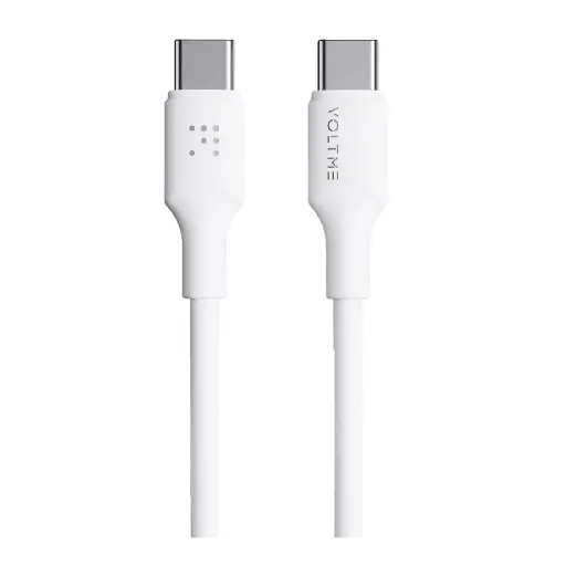 [C2299] Voltme Wire USB-A to iPhone 2m 12W White