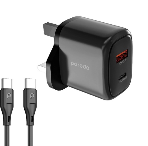 [17628-0059] بورودو شاحن usb-pd-ايفون 20w