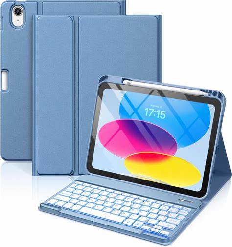 [17503-0050] Ipad Cover with Light Keyboard