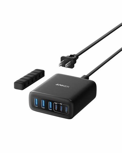 ANKER 6 Ports Multi-Device Fast Charging 112W GaN